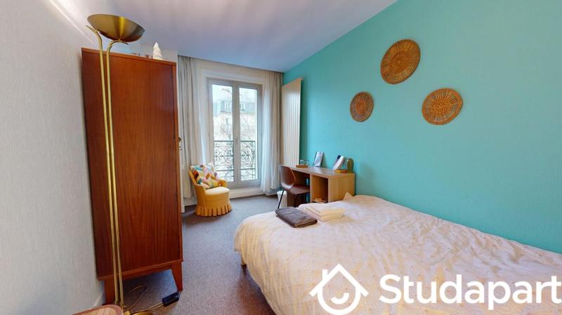 Chambre - 10 m² - 1 pièce