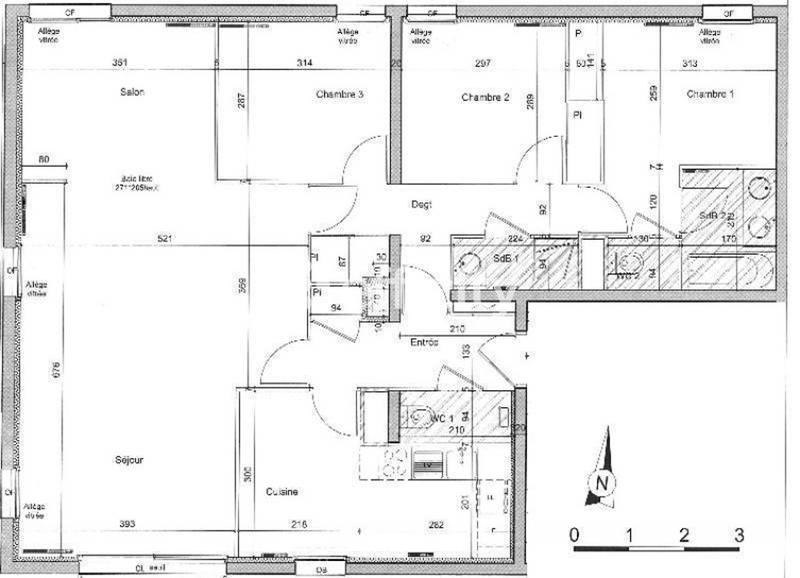 Appartement - 104 m² - 5 pièces