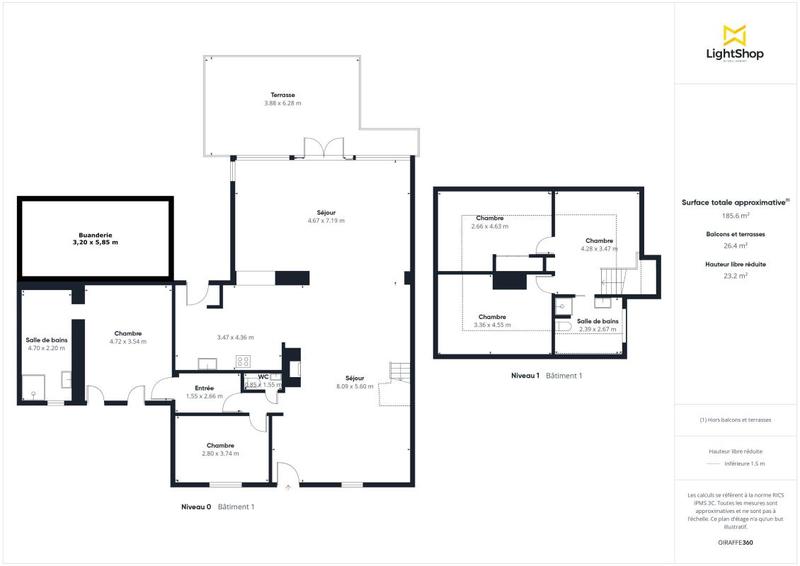 Maison - 172 m² - 8 pièces