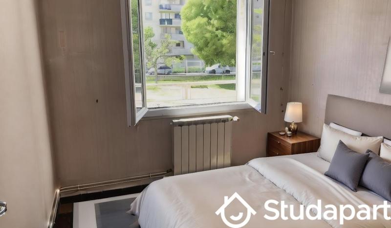 Chambre - 9 m² - 1 pièce