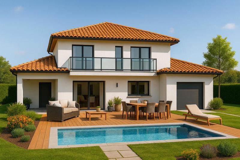 Maison - 133 m² - 6 pièces