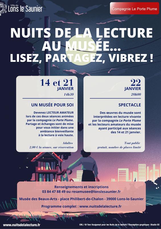 Spectacle spécial "Nuits de la lecture"