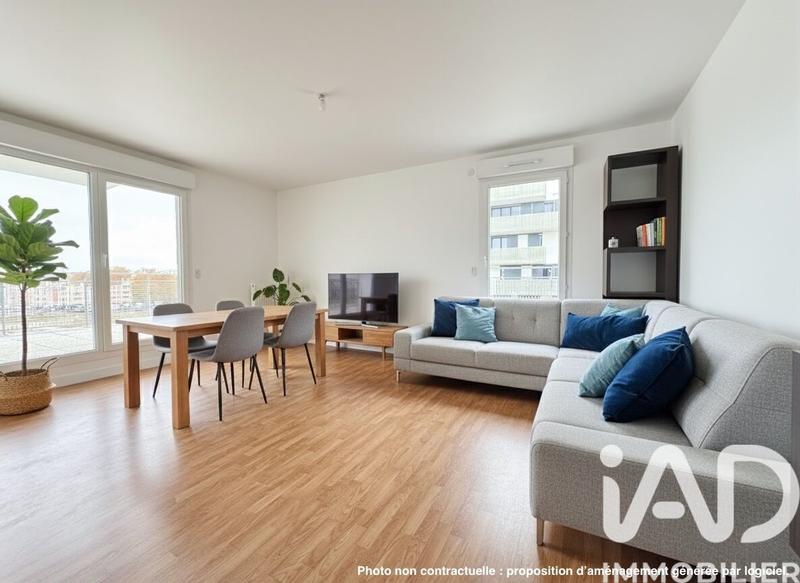 Appartement - 60 m² - 3 pièces