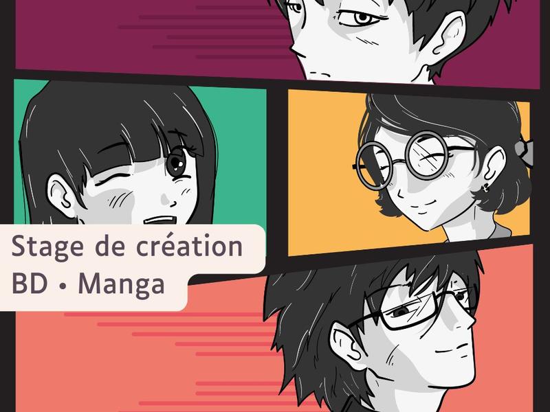 Stage de création Bd/ Manga  au Moulin du Got