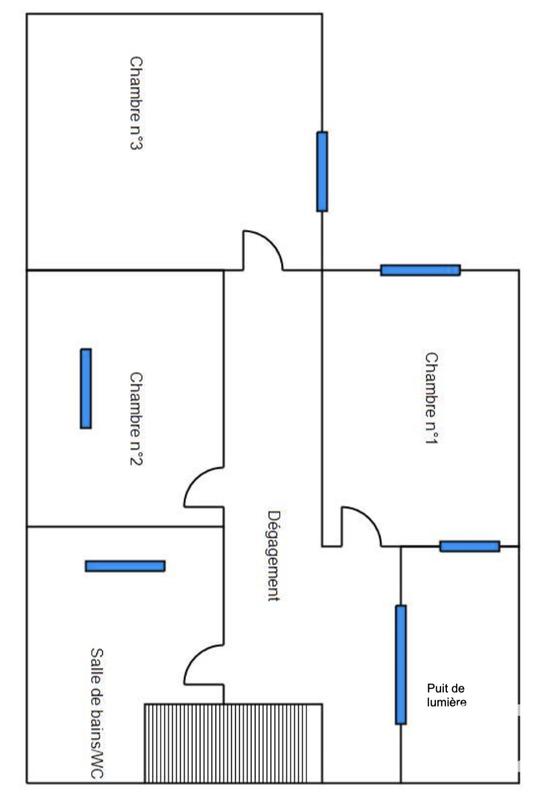 Appartement - 93 m² - 4 pièces