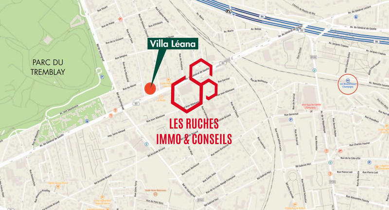 Appartement - 45 m² - 2 pièces