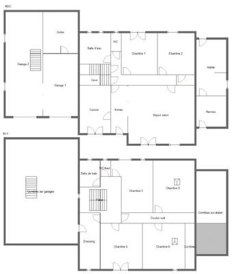 Maison - 185 m² - 7 pièces