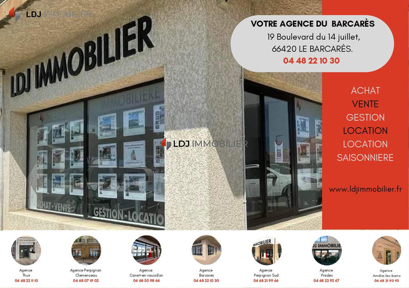 Appartement - 36 m² - 2 pièces