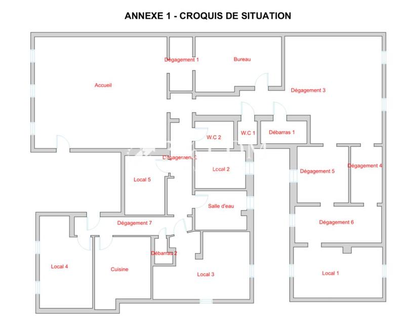 Local commercial - 204 m²