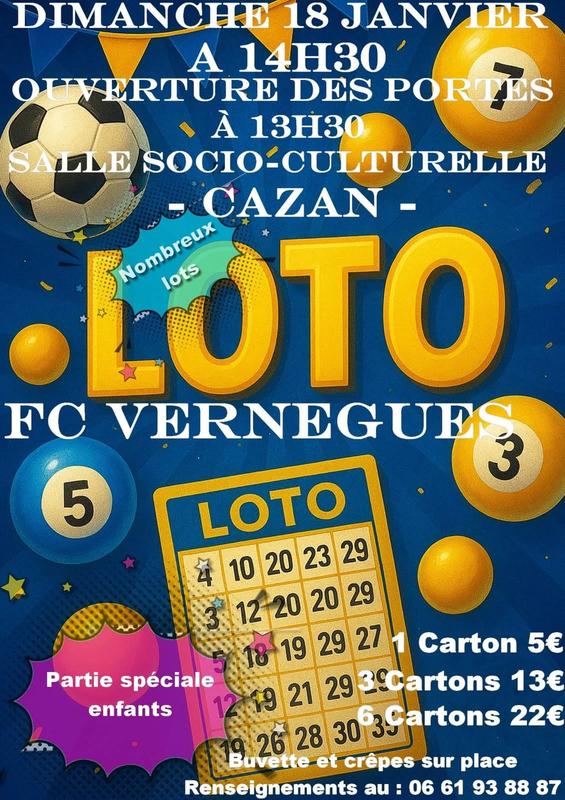 Loto du Fc Vernègues