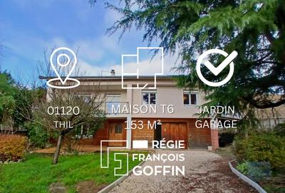 Maison - 153 m² - 6 pièces