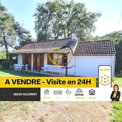 Maison de village - 35 m² - 1 pièce