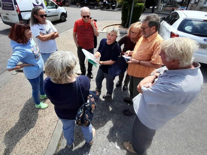 Visite guidée de Duras par Annie Servant, Raconteuse de Pays