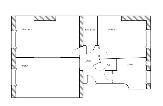 Appartement - 49 m² - 3 pièces