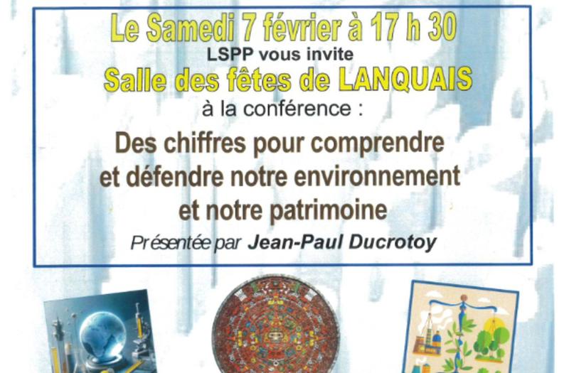 Conférence | des chiffres pour comprendre et défendre notre environnement et notre patrimoine