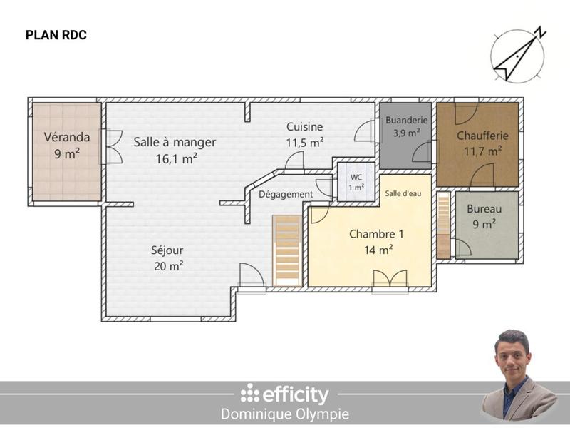 Maison - 145 m² - 7 pièces