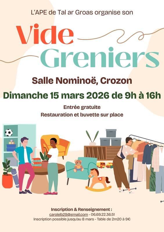 Vide-greniers de l'ape de tal ar groas