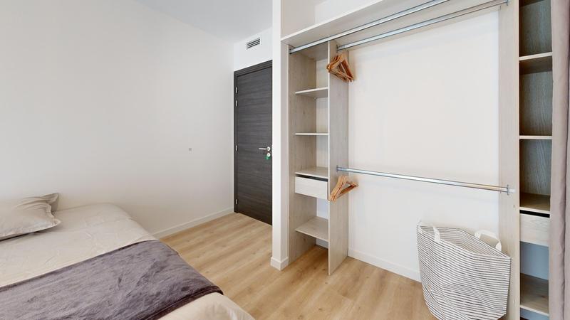 Chambre - 17 m² - 1 pièce