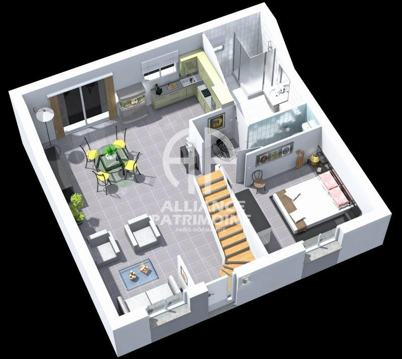 Maison - 1 m² - 1 pièce