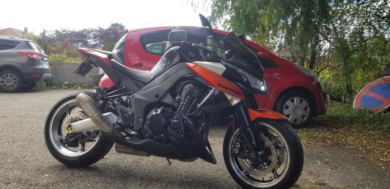 Kawasaki Z 1000 kawasaki noir