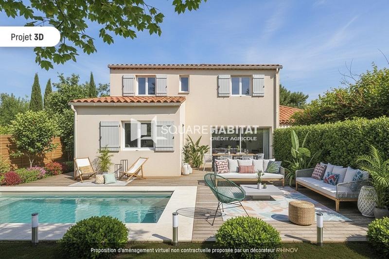 Maison - 120 m² - 5 pièces