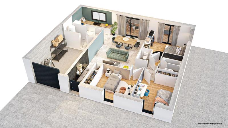 Maison - 82 m² - 5 pièces