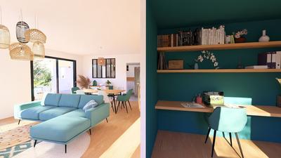 Maison - 105 m² - 4 pièces