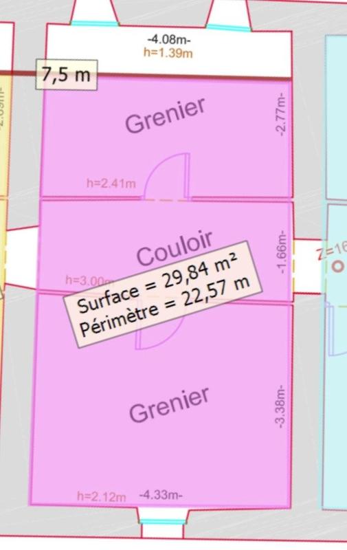 Appartement - 30 m² - 2 pièces