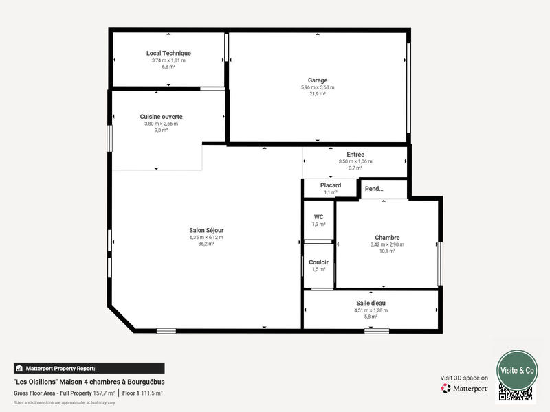 Maison - 110 m² - 5 pièces