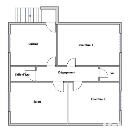 Maison - 92 m² - 6 pièces
