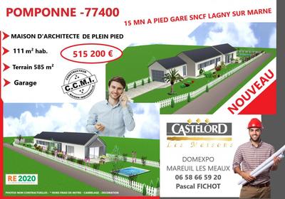 Terrain constructible - 585 m²