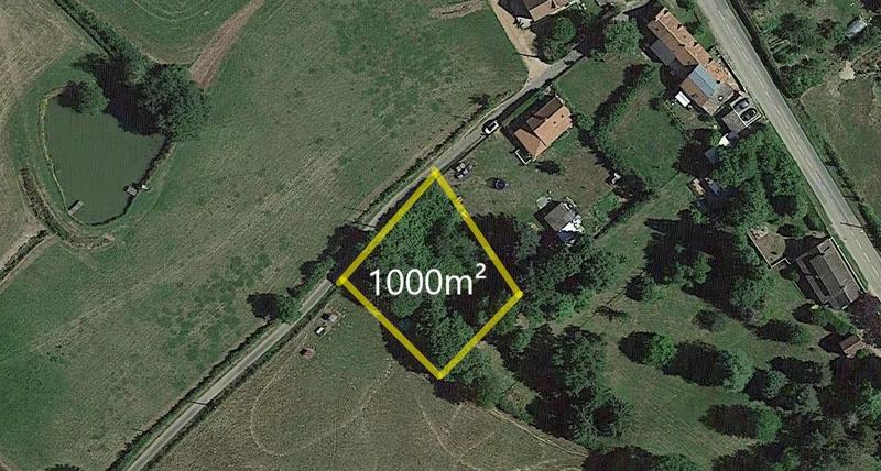 Terrain - 1 000 m²