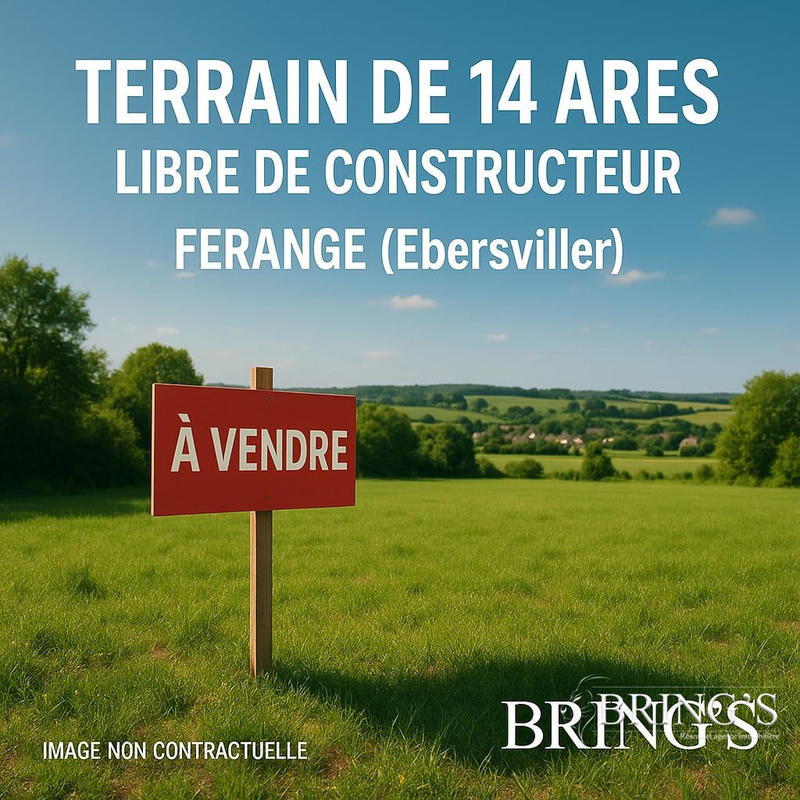 Terrain - 1 398 m²
