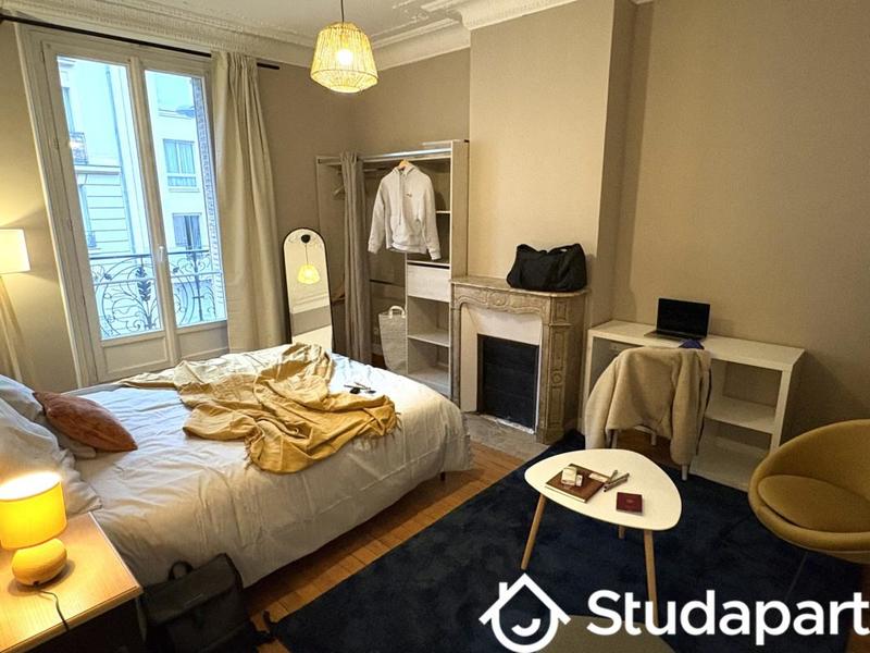 Chambre - 14 m² - 1 pièce