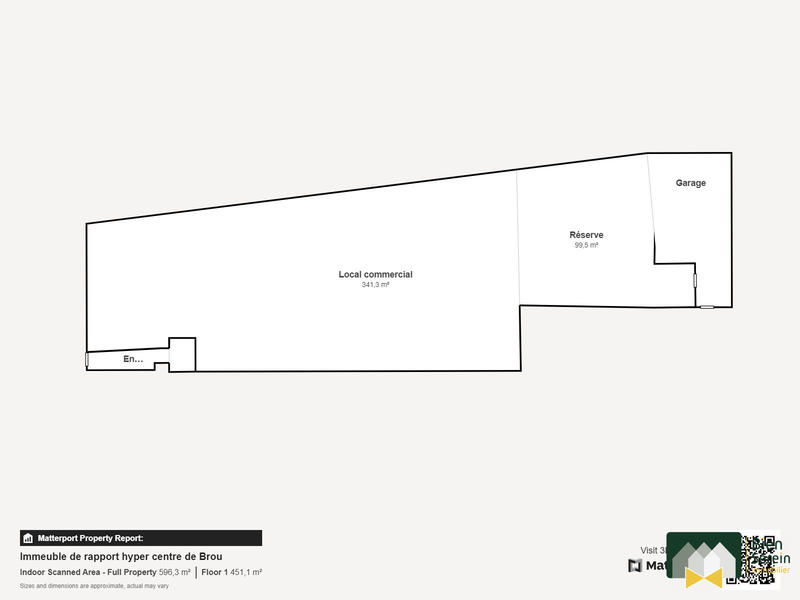 Immeuble - 445 m² - 3 pièces