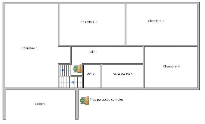 Maison - 115 m² - 5 pièces