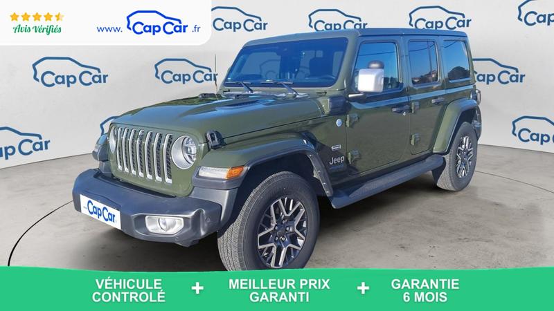 Jeep Wrangler 2.0 4Xe 380 4wd Bva8 Overland - Automatique Toit ouvrant