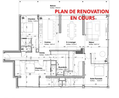 Appartement - 162 m² - 4 pièces