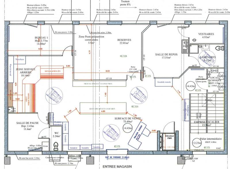 Local commercial - 400 m²