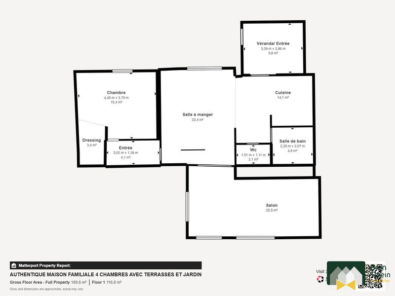 Maison ancienne - 140 m² - 6 pièces