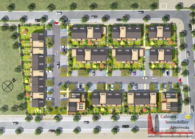 Maison - 74 m² - 4 pièces