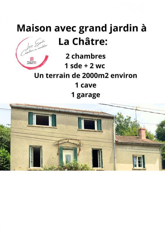 Maison - 96 m² - 3 pièces