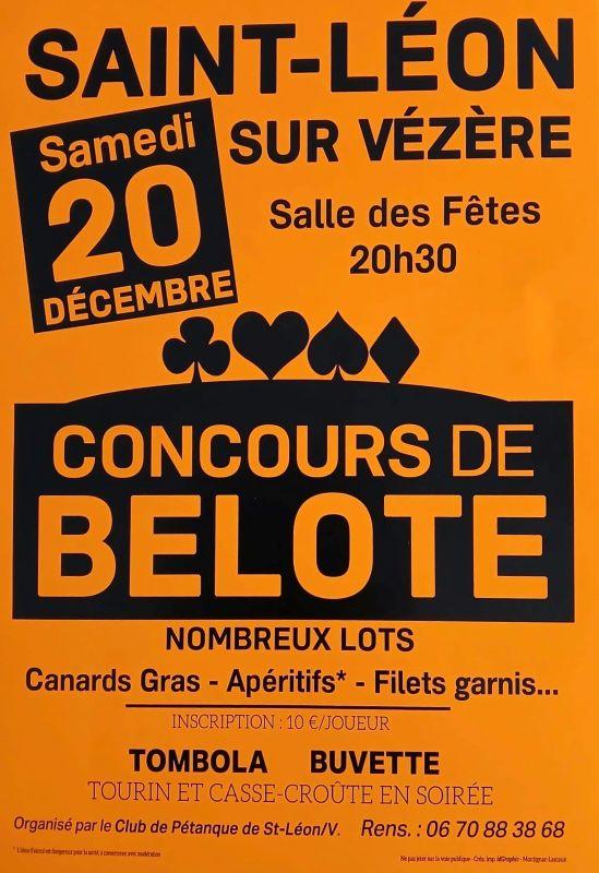 Concours de belote