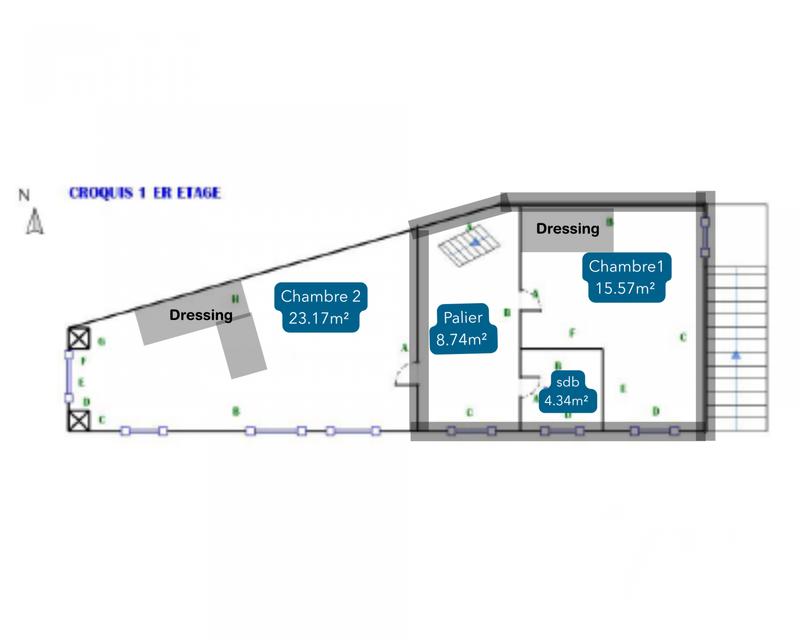 Maison de campagne - 101 m² - 3 pièces