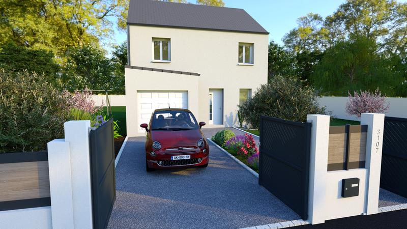 Maison - 90 m² - 5 pièces