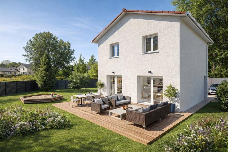 Maison - 96 m² - 4 pièces