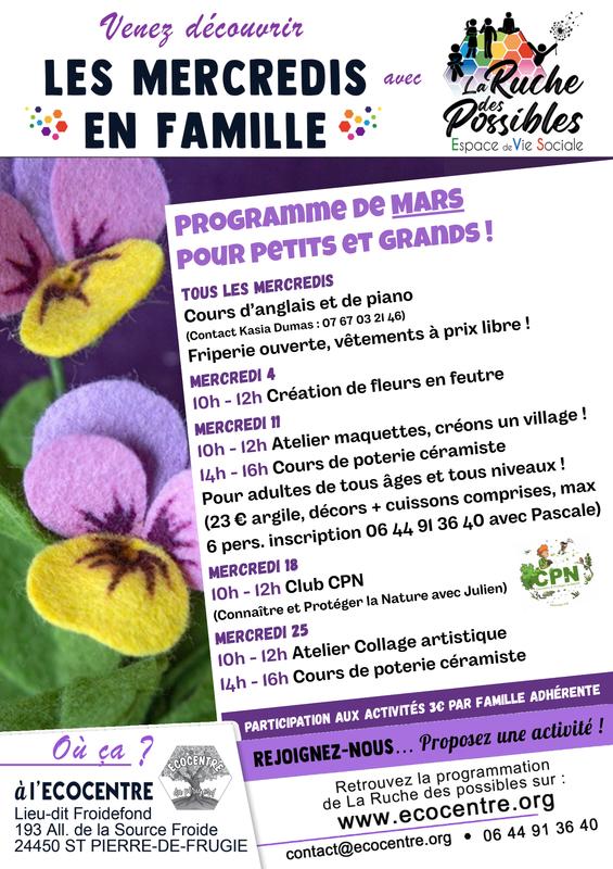 Les mercredis en famille