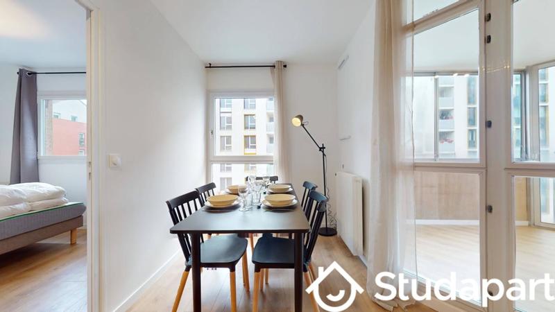 Chambre - 17 m² - 1 pièce