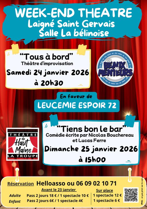 Week end Théâtre
