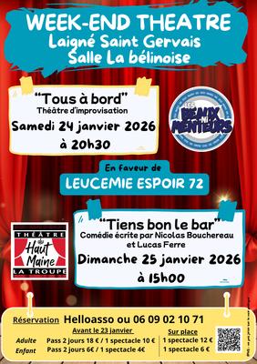 Week end Théâtre